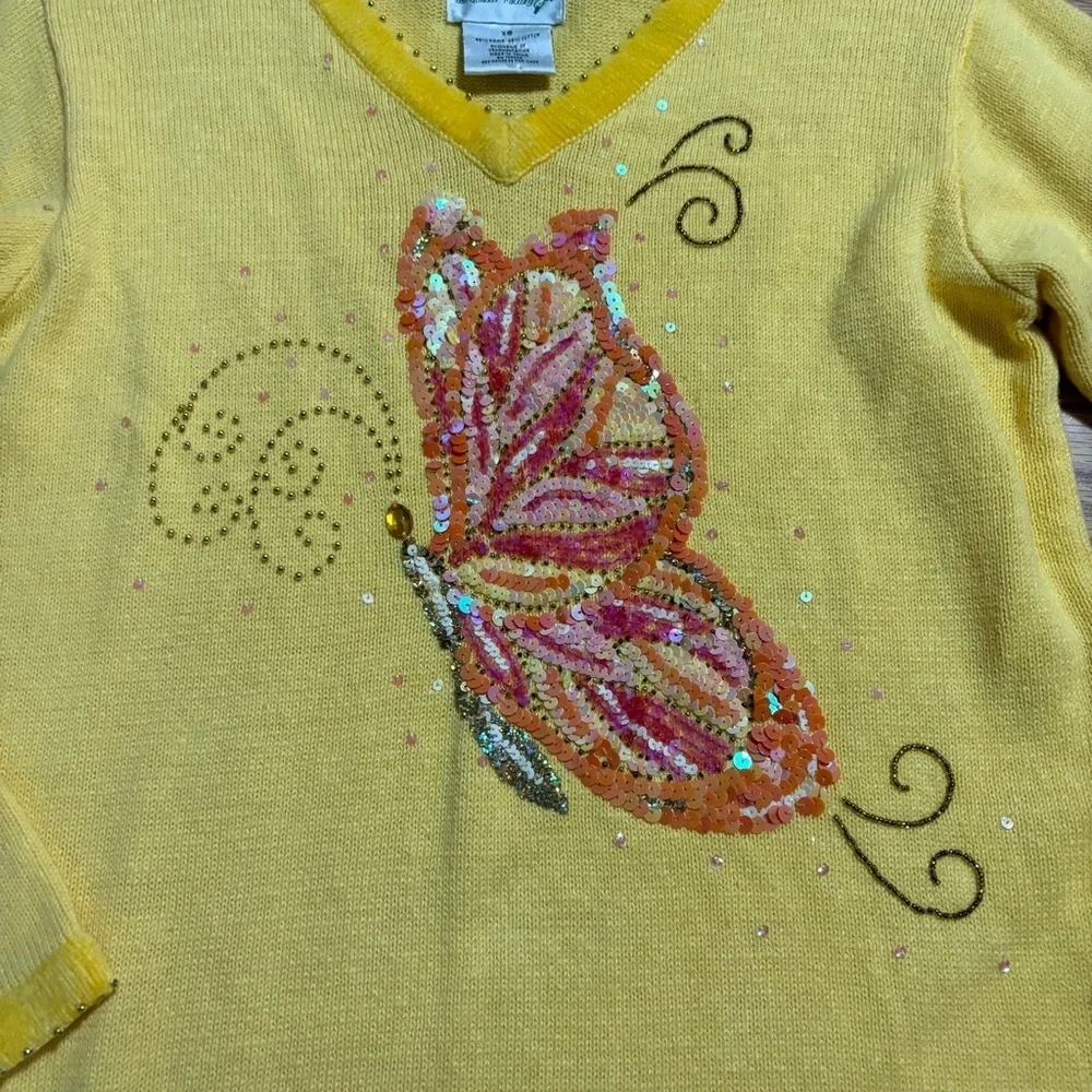 Quacker Factory Sweater Small - Picture 2 of 7